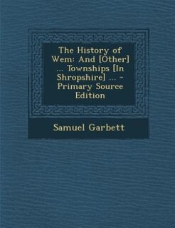 Couverture_The History of Wem