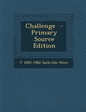 Front cover_Challenge  - Primary Source Edition