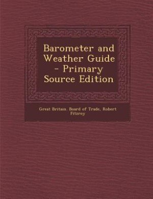 Front cover_Barometer and Weather Guide