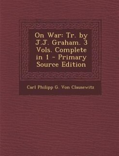Front cover_On War
