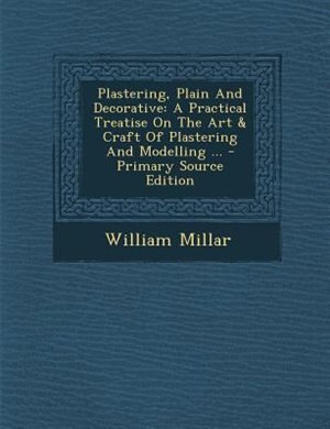 Couverture_Plastering, Plain And Decorative