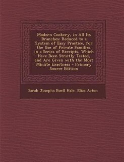 Front cover_Modern Cookery, in All Its Branches