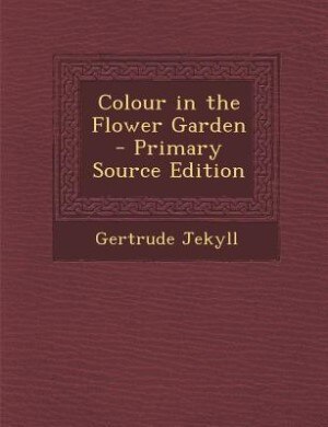 Front cover_Colour in the Flower Garden