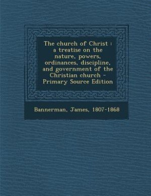 Couverture_The church of Christ