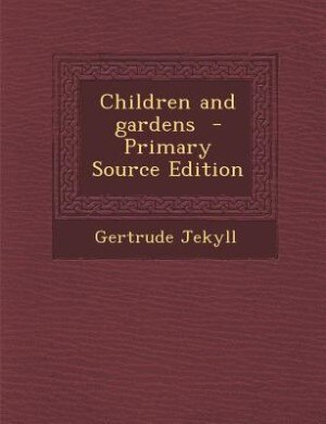 Couverture_Children and gardens