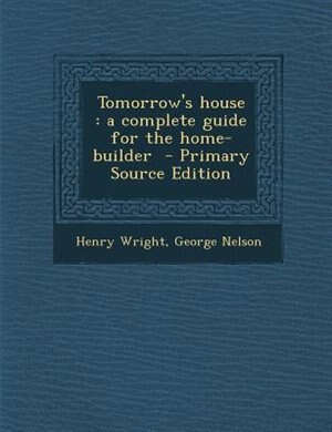 Front cover_Tomorrow's house