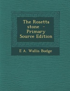 The Rosetta stone