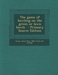 The game of bowling on the green or lawn bowls