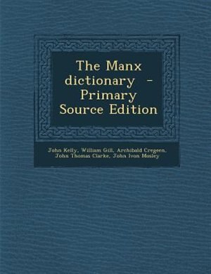 Front cover_The Manx dictionary