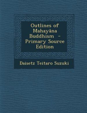 Couverture_Outlines of Mahayâna Buddhism