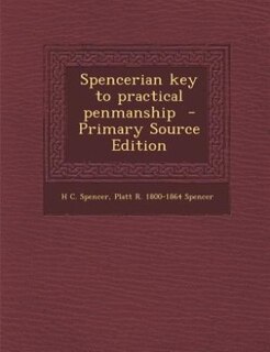 Front cover_Spencerian key to practical penmanship