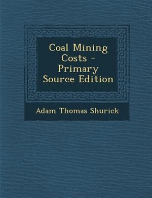 Front cover_Coal Mining Costs