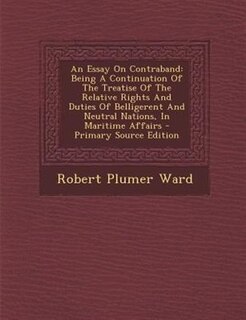 Front cover_An Essay On Contraband