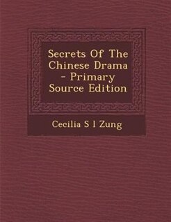 Front cover_Secrets Of The Chinese Drama