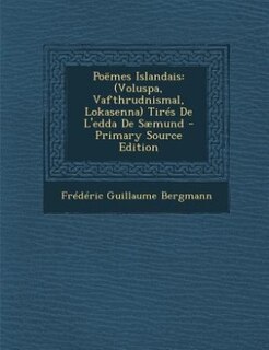 Front cover_Poëmes Islandais