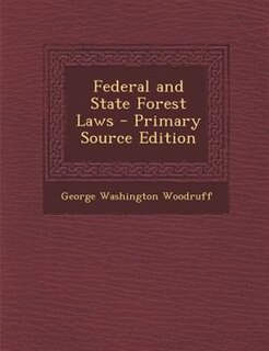 Couverture_Federal and State Forest Laws