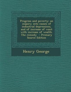 Front cover_Progress and poverty