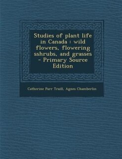 Couverture_Studies of plant life in Canada