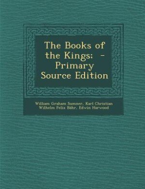 Front cover_The Books of the Kings;  - Primary Source Edition
