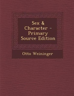 Front cover_Sex & Character