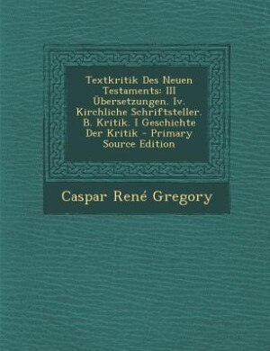 Couverture_Textkritik Des Neuen Testaments
