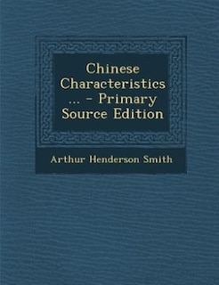 Front cover_Chinese Characteristics...