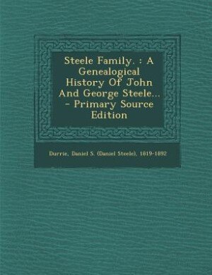 Front cover_Steele Family.