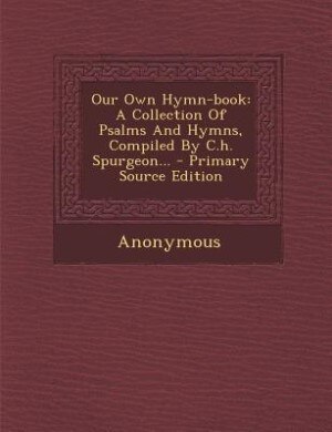 Couverture_Our Own Hymn-book