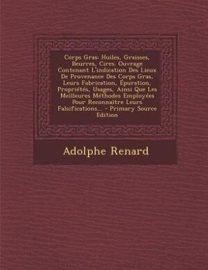 Front cover_Corps Gras