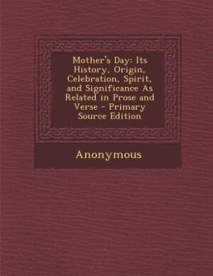 Front cover_Mother's Day
