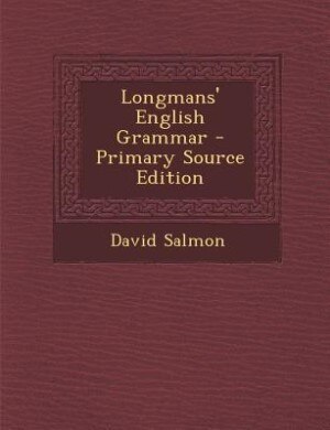 Couverture_Longmans' English Grammar