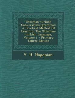 Couverture_Ottoman-turkish Conversation-grammar