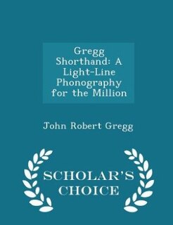 Front cover_Gregg Shorthand