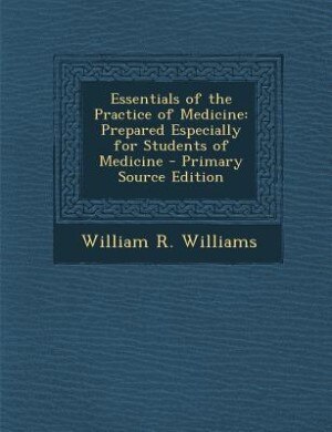 Front cover_Essentials of the Practice of Medicine