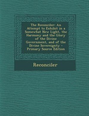 Front cover_The Reconciler