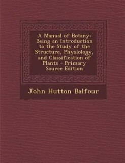 Couverture_A Manual of Botany