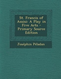 Couverture_St. Francis of Assisi
