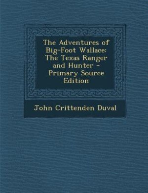 Front cover_The Adventures of Big-Foot Wallace