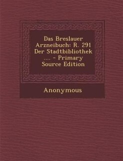 Couverture_Das Breslauer Arzneibuch