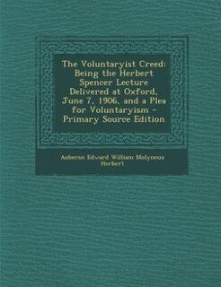 Front cover_The Voluntaryist Creed