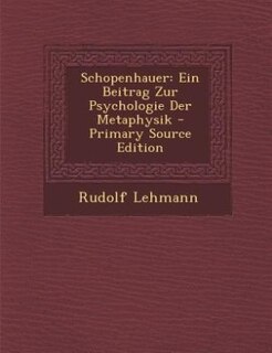Couverture_Schopenhauer