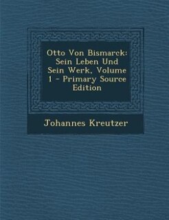 Couverture_Otto Von Bismarck