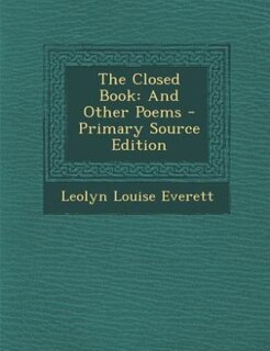 Front cover_The Closed Book