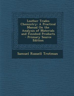 Couverture_Leather Trades Chemistry
