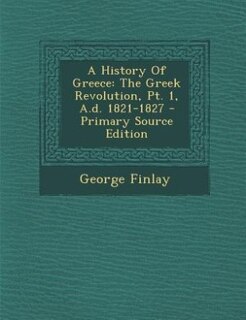 Front cover_A History Of Greece
