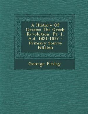 Front cover_A History Of Greece