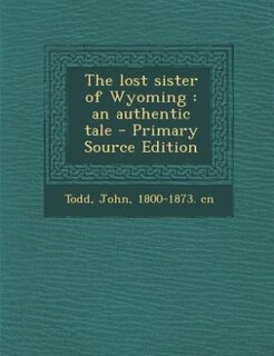 Front cover_The lost sister of Wyoming