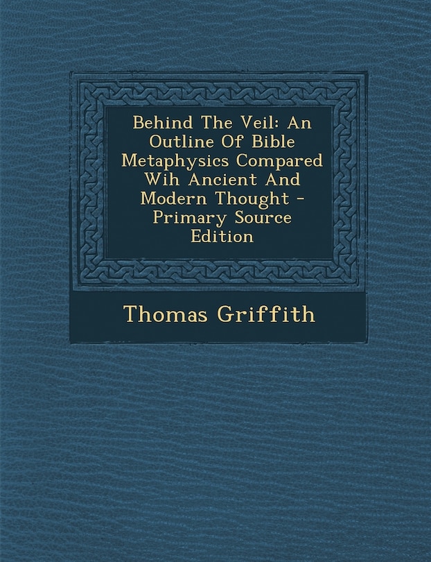 Front cover_Behind the Veil