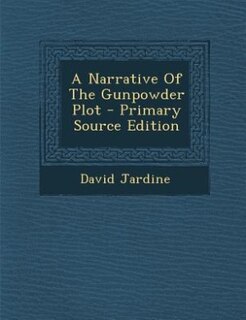 Couverture_A Narrative Of The Gunpowder Plot