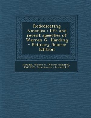Front cover_Rededicating America